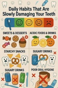 Daily Habits That Are Slowly Damaging Your Teeth