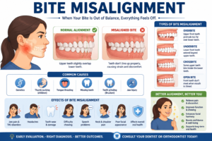 What Does a Misaligned Bite Mean?