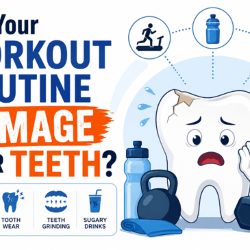 Can Your Workout Routine Damage Your Teeth?