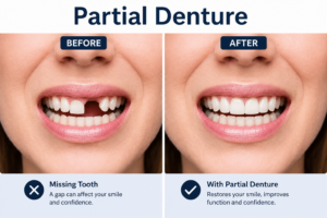 Partial Denture for One Missing Tooth